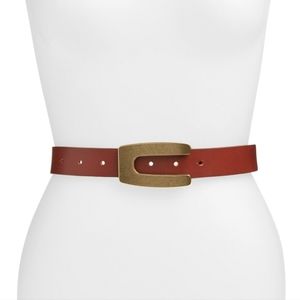 Treasure & Bond Horseshoe Leather Belt medium